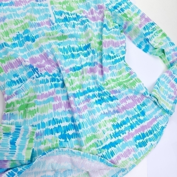 ICIKÜLS Knit Golf Tennis Exercise Top Open Mesh ½ Sleeve  Sz XL - Picture 11 of 16